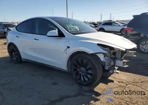 2023 Tesla Model Y from USA, damaged, VIN 7SAYGDEF3PF708731